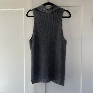 Free People Sleeveless Turtleneck Sweater
